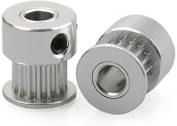 PCS 2GT 20 Tänder 5mm Timing Pulley Hjul för 3D-skrivare