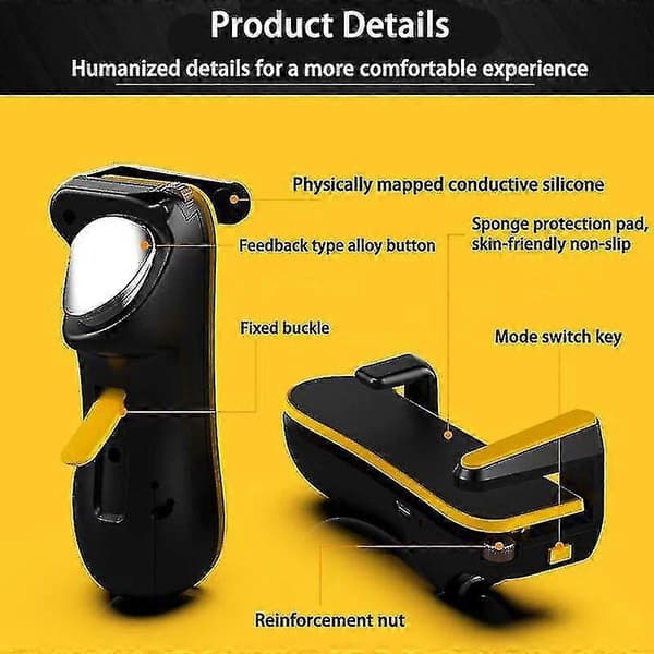 Mobil Spilcontroller til Ipad PUBG Trigger Controller L1R1|Gamepads