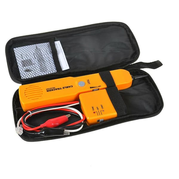 Håndholdt Telefonkabel Tracker Telefon Ledningsdetektor Tonegenerator Probe Tracer Netværk Tracker Linjefinder Kabeltester