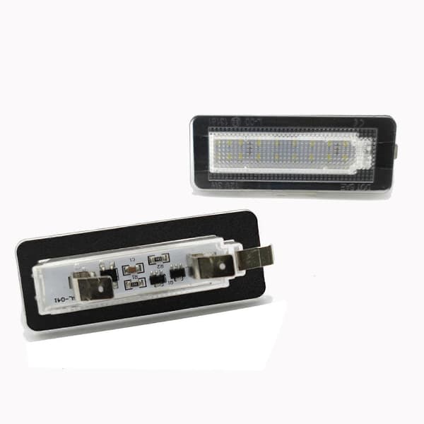 2 stk. LED Nummerpladelys til Coupé Cabriolet 450 451 W450 W453 LED Nummerpladelys
