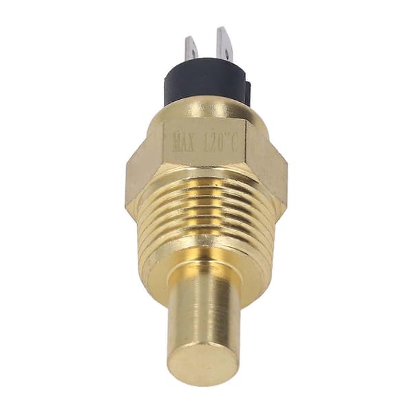 Olje Vanntemperatursensor Dieselmotor Kjølevæsketemperatursensor 1/2NPT Gjenge 6?24V NPT1/2 Kort