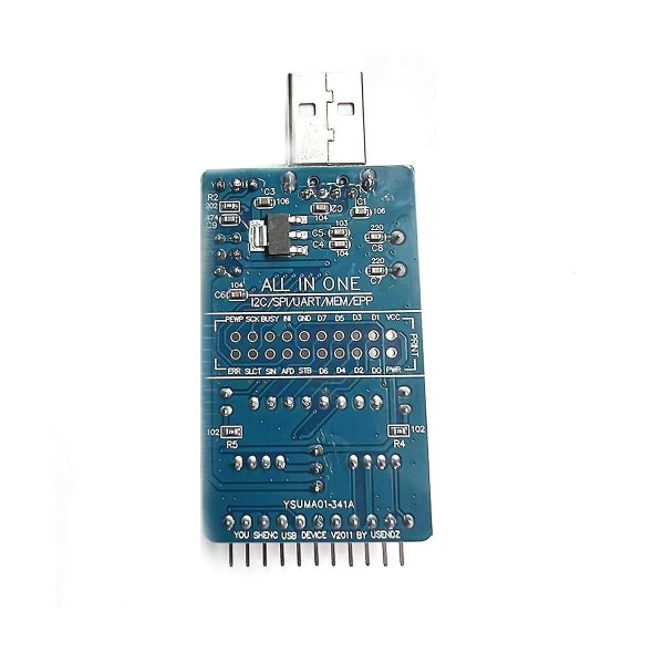 Ch341a USB til I2C / IIC / SPI / UART / TTL / ISP-adapter Epp / Parallellportkonverter