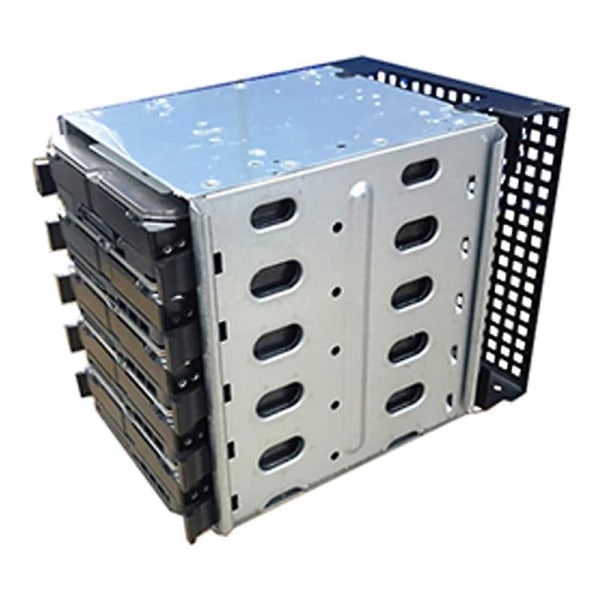 5,25 Tommer Til 5 X 3,5\" SATA HDD Bur Rack Harddisk Disk Indkapsling Harddisk Disk Bakke Caddy Adapter