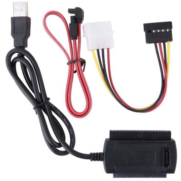 Sata/pata/ide Drive To USB 2.0 Adapter Converter Kabel för 2,5/3,5 tums hårddisk Hot Worldwide Ad