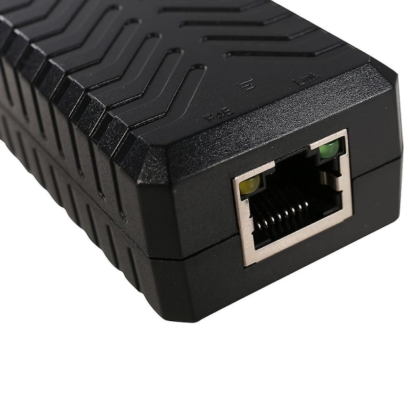 1 Port Poe Extender 10/100mbps med Ieee 802.3af standard inngang/utgang for IP-kameraoverføring