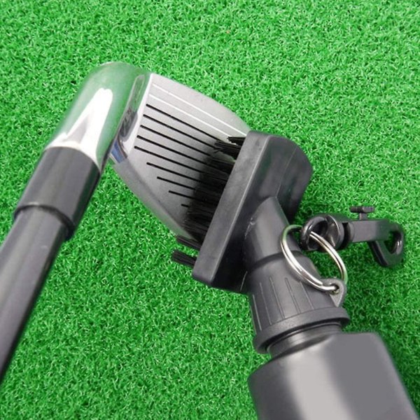 Golfkøllebørster, professionel rensebørste til rengøring af golfkøller med ekstruderet vandflaske og krog, sportsudstyr - Fyld nemt vand eller wa