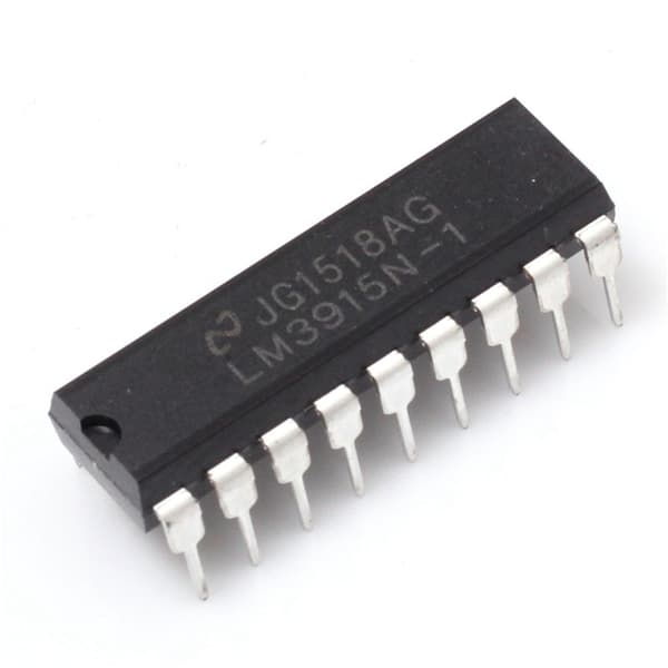 Lm3915 Lydniveauindikator DIY Kit Analysator Niveauindikator Kit