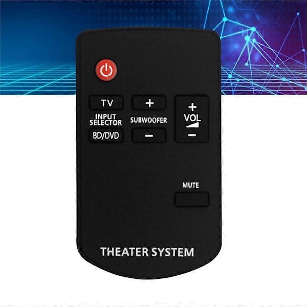 N2QAYC000043 Erstatningsfjernbetjening til teatersystem SC-HTB520 SU-HTB520 SU-HTB527 SC-HTB527