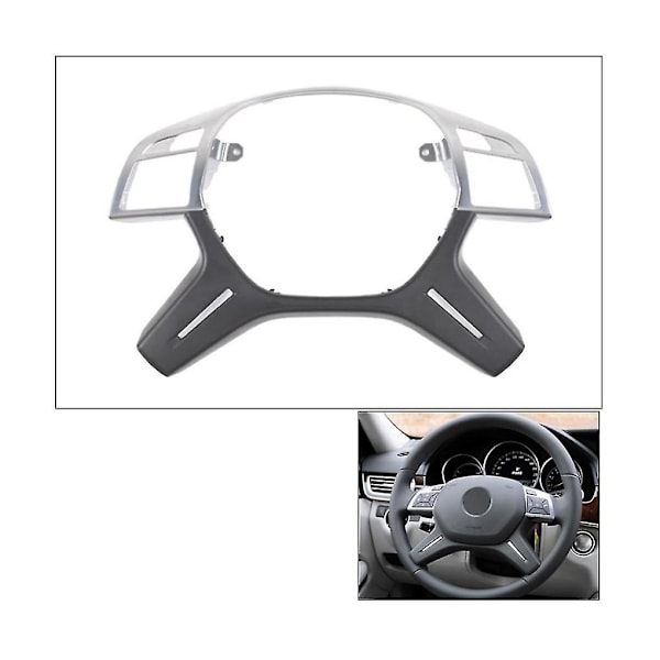 Rattskinnsklädsel för rattpanel, ersättning för C E M Ml Gls G-klass W204 W212 W166 W463 A