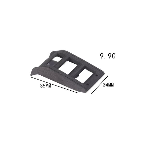 Nylon Trappe Sort Side Klatring Stige Dekoration til TRX4M 1/18 RC Crawler Bil Opgraderingsdele A