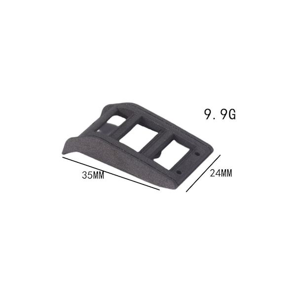 Nylon Trappetråd Svarte Sideklatring Trappedekorasjon for TRX4M 1/18 RC Crawler Bil Oppgraderingsdeler A