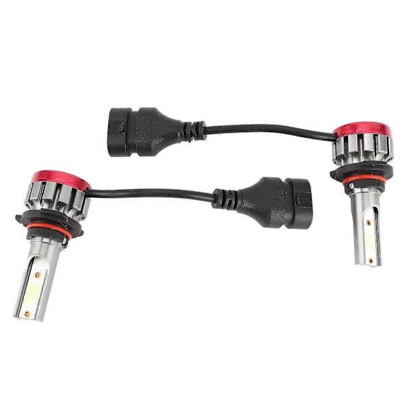 2 st 30W EV19 9006 LED Dimljuslampor 8000K 3000LM Isblå Färg DOB Chip