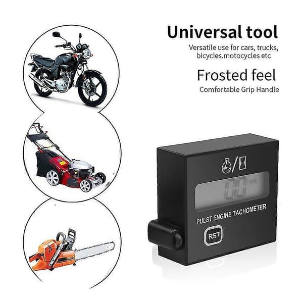 Timeteller Turteller RPM Teller For Snøscooter Ski Motor Gressklipper
