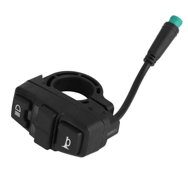 Elektrisk scooter til M5 kontakt 3-funktions horn forlygte styrekontroller