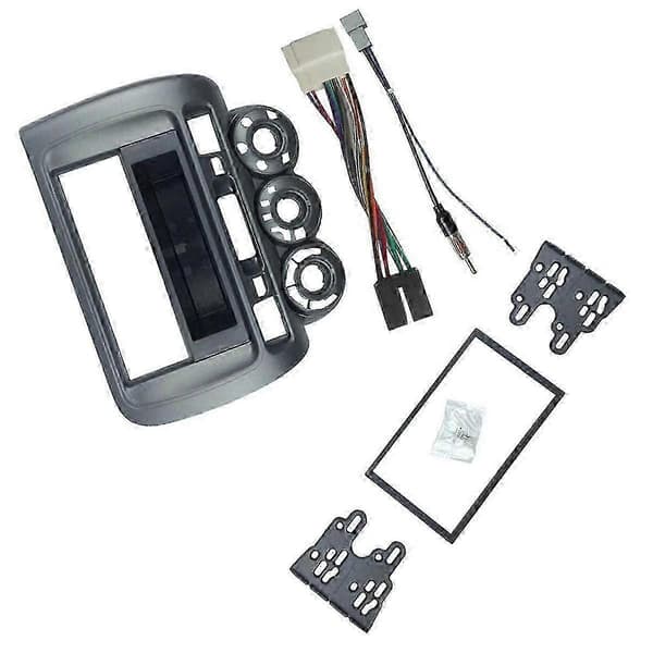 Bilradio Facia til Fit Jazz City Lhd One Din Dvd Stereo Cd Panel Montering Trim Kit Fram
