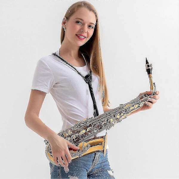 2025, Saxofonrem Saxofon Axelrem Saxofon Snodd Halsrem Skydd Nacke Axel Musikinstrument Tillbehör