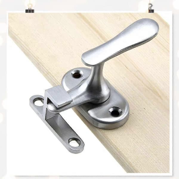 Dørgreb Roterende Greb Rustfrit Stål Look Vindue - Høj Lav Stift Greb Tyverisikret Dørgreb Dørlås, Rustfrit Stål Dørhardware, Passer til de fleste D