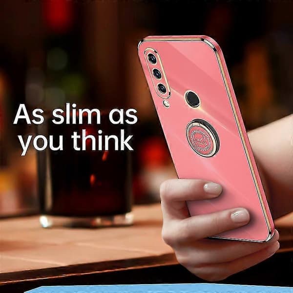 Til Huawei P30 Lite 6d Plating TPU Cover Med Holder s202412248280