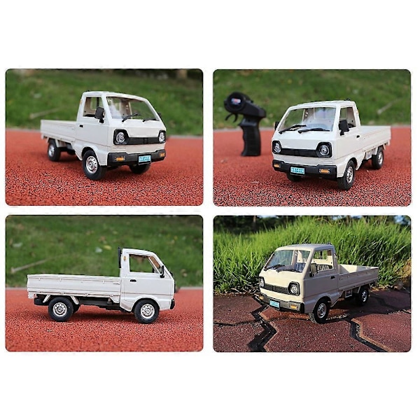 D12 Mini 1/16 2WD RC-bil Simuleringsdrift Klättring Lastbil LED-ljus På väg 130 Motor Passar D12 för To