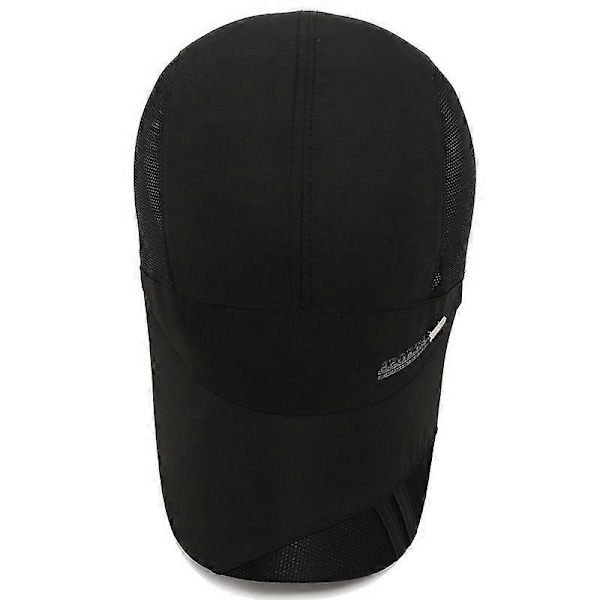 SnabbTorkande Keps Lätt Löpningshatt Utomhus Luftig Mesh Justerbar Sport Solhatt UV-Skyddande Hatt för Män Kvinnor