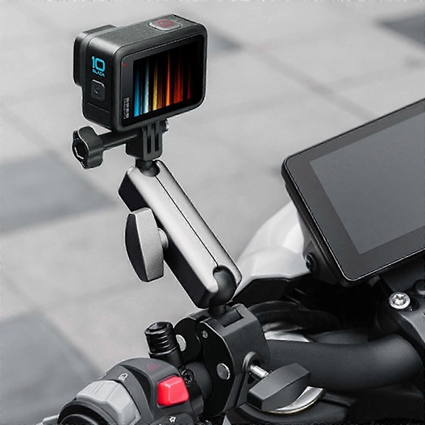 Cykel Motorcykel Styrfäste Klämma Hållare Clip Insta360 W 360 Insta 360 DJI USA NEV