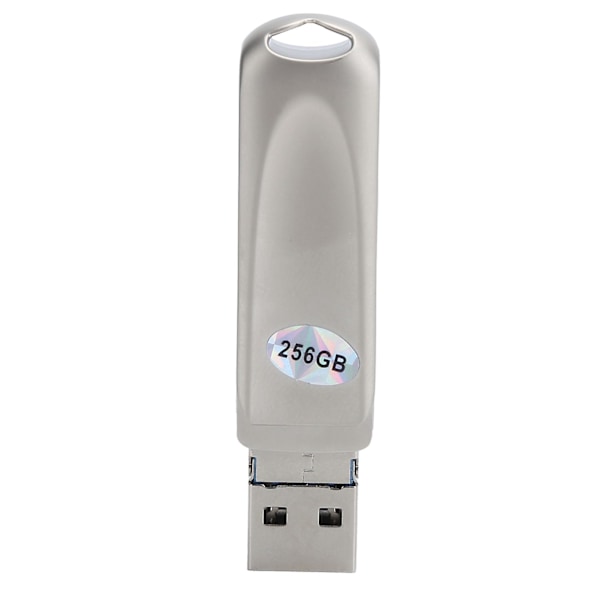256GB 3 i 1 USB Flash Drive Telefon OTG U Disk Minnebrikke for Android/IOS/Windows