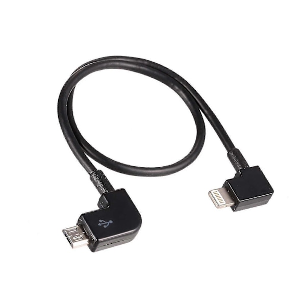 Micro USB til Lightning Fjernkontroll Nettbrett Telefon Data Konverter Overføringskabel for Android iOS Best