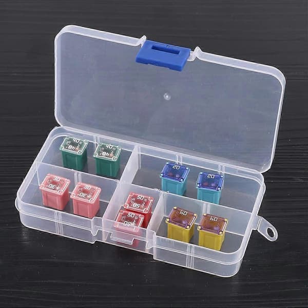 Lavprofil Mini Jcase sikringssortiment for bil (10 stk)