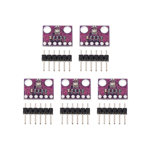 5pcs Bme280-3.3 Bme280 Bmp280-3.3v Digital Module Temperature Barometric Pressure Sensor Module For