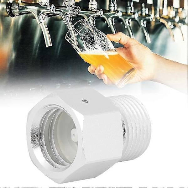 Homebrew Sylinderadapter Kobling Hunn Gjenget TR21-4 til Hann Gjenget W21.8-14 for Sodastream