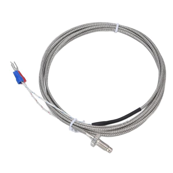 K-Typ Termoelement Temperatursensor Sond - Jordad Skärmad Kabel, Skruvtyp, 0-450℃ WRNT-01
