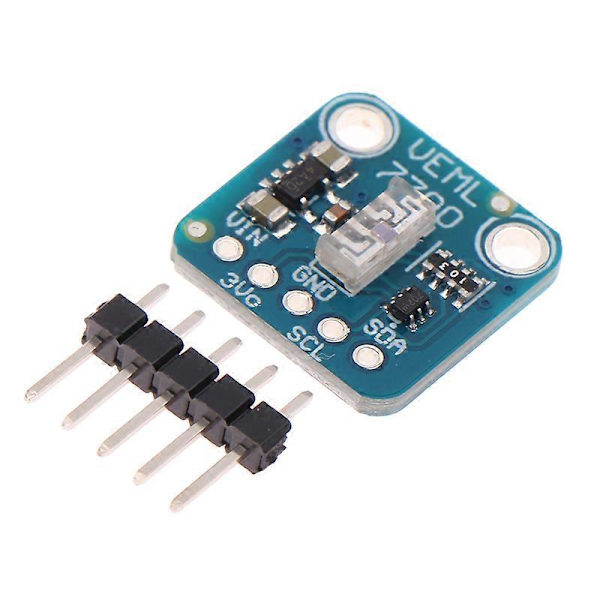 1 st VEML7700 Modul för omgivningsljussensor 16 Bit I2C-gränssnitt Ljussensor