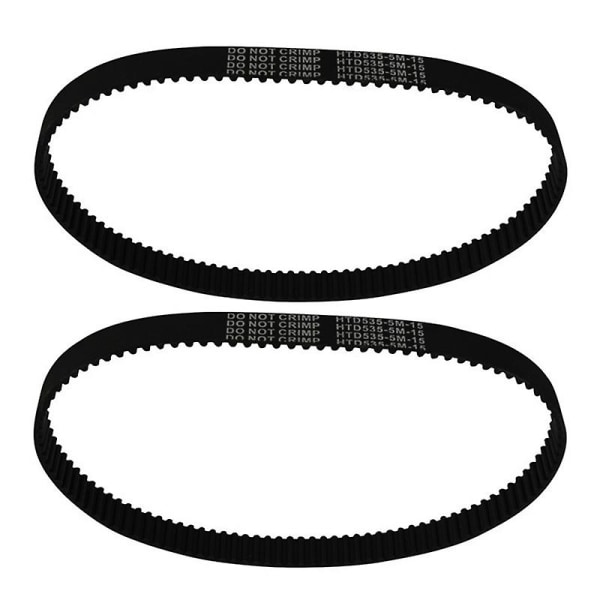 2 stk Drivreim Tilbehør Drivreim Timing Belt Htd 535 5m 15 535-5m-15 For El-Scooter Elektrisk B