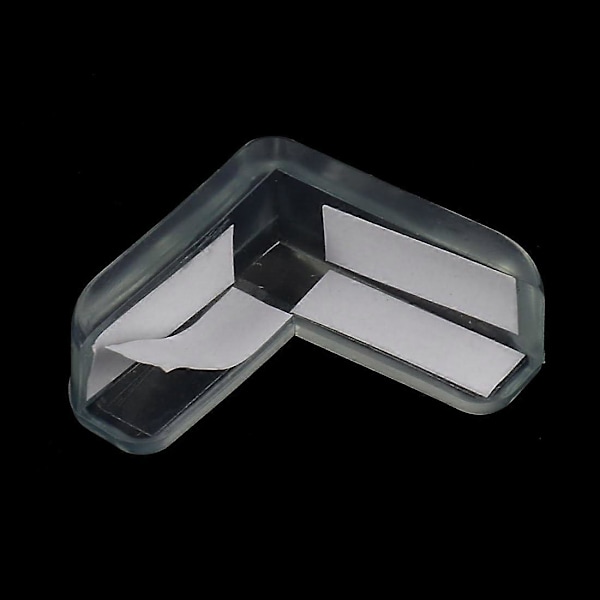 Gummi Bord Skrivebord Skab L Form Hjørne Pude Beskyttelse 2 stk Klar