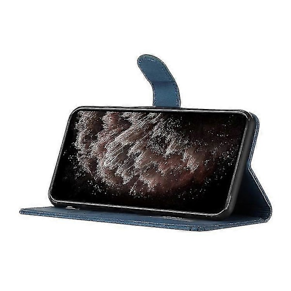 Til Samsung Galaxy Xcover 5 Kubisk Hudfornemmelse Flip Læder Telefon Cover