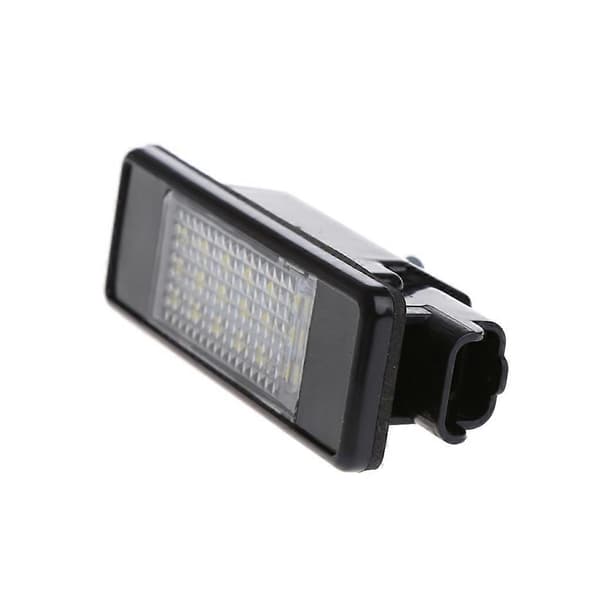 2 stk. LED Bil Nummerpladelys Nummerplade Lampe til Peugeot 207 307 308