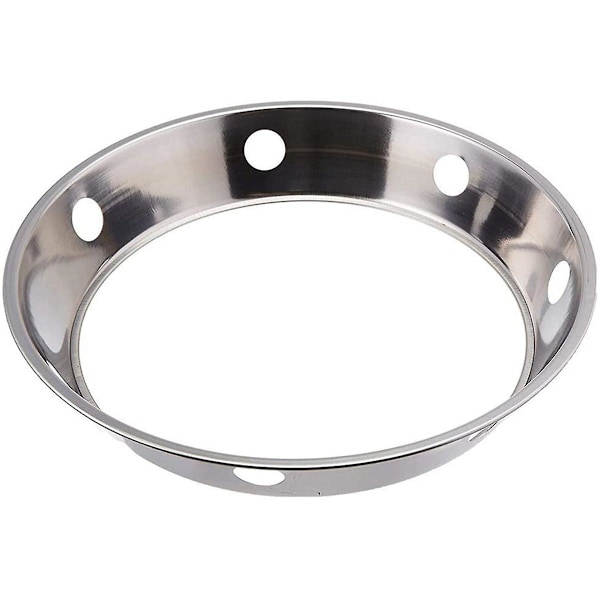 2x Universal Wok Stativ Stativ Wok Ring/Metallisk Rund Bunn Universal Størrelse For Gasskomfyr