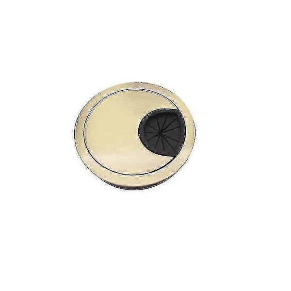 Datamaskin Grommet Metall Kabel Grommet Datamaskin Skrivebord Kabelhull Deksel For Skrivebord Kontor Benkeplater (4 stk, Cyan Farge)-Bra