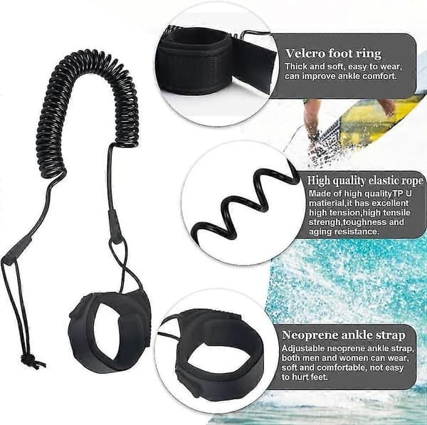 Surfkoppel svart, 1 styck Banmo