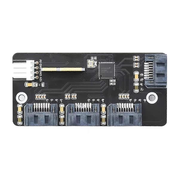 Raspberry Pi Compute Modulelle 6 Gbps:n nopea SATA-laajennuskortti