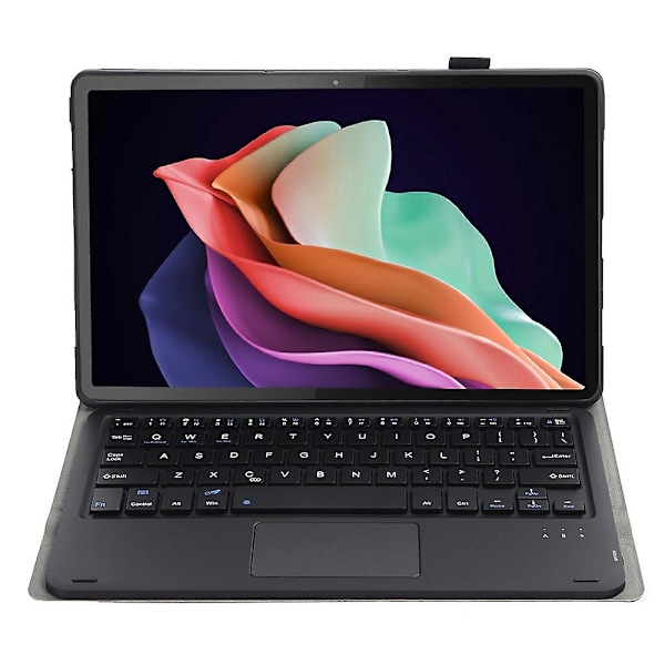 For Lenovo Pad Plus/Tab P11 Gen 2 Lær Tablet Etui Stativ Deksel med Touchpad Avtakbart Tastatur