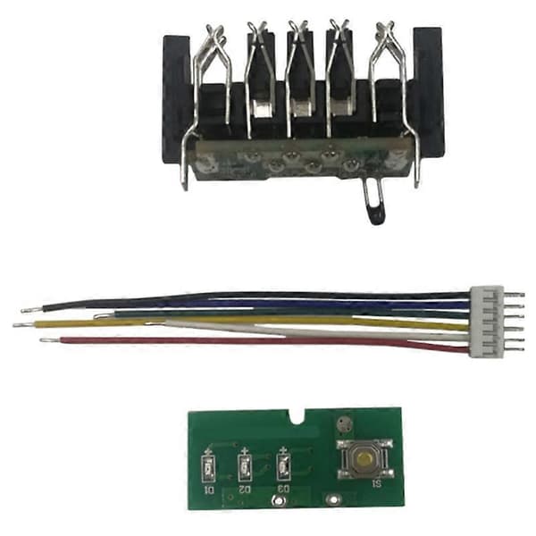 Li-Ion Batteri BMS PCB Ladebeskyttelse Kretskort for 20V DCB201 18V Litiumbatteri