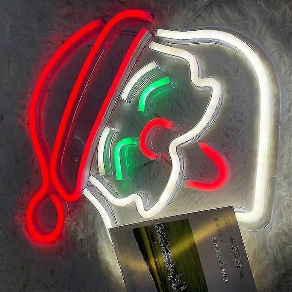 LED Neon Skylt Konst Vägglampor För Sovrum Pub Café Bröllop Födelsedagsfest Presenter