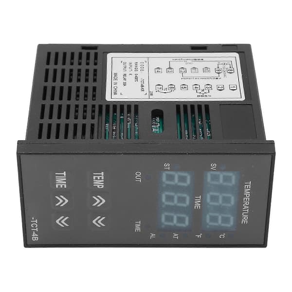 BERM PID Temperaturregulator Digital LED-display Temperaturregulator til Varmepressemaskine 100?240V