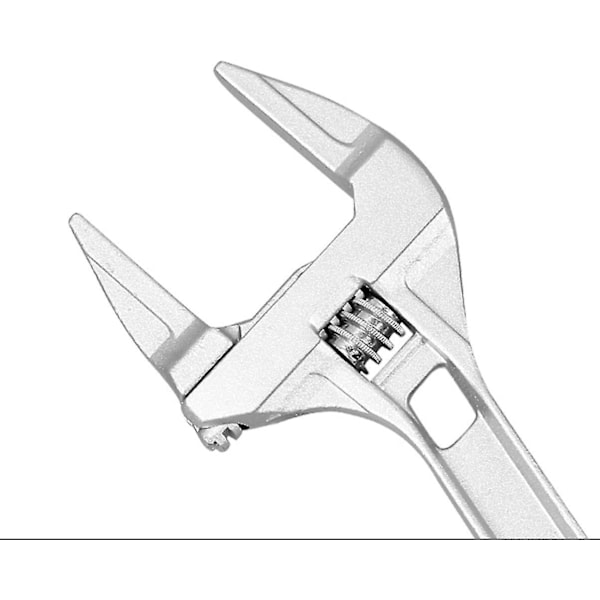 Justerbar skiftenøkkel Stor åpning Bad Nøkler Bred kjeve 16-68mm Aluminiumlegering Nøkler Skaft