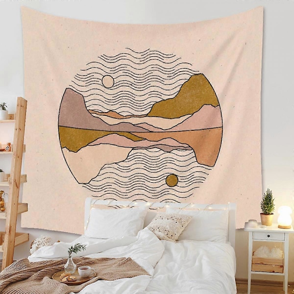 Taide Koti Taustakangas Koristelahja Mandala Boho Seinävaate Sopii Makuuhuoneen Sisustukseen 58 39 x 59 tuumaa
