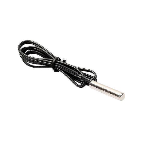 WJTG 5 stk. Ntc 10k 1% 3435 Termistor Temperatursensor Sylindersensor 0,5m LedningJ