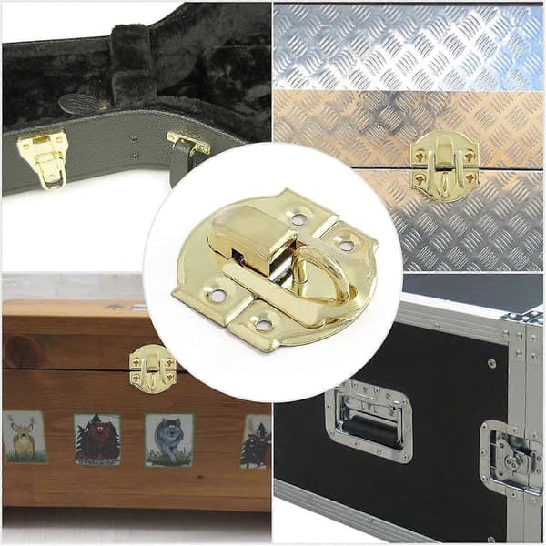 4 st Antika Spännlås, Litet Järn Ank-näbbslås Retro Stil