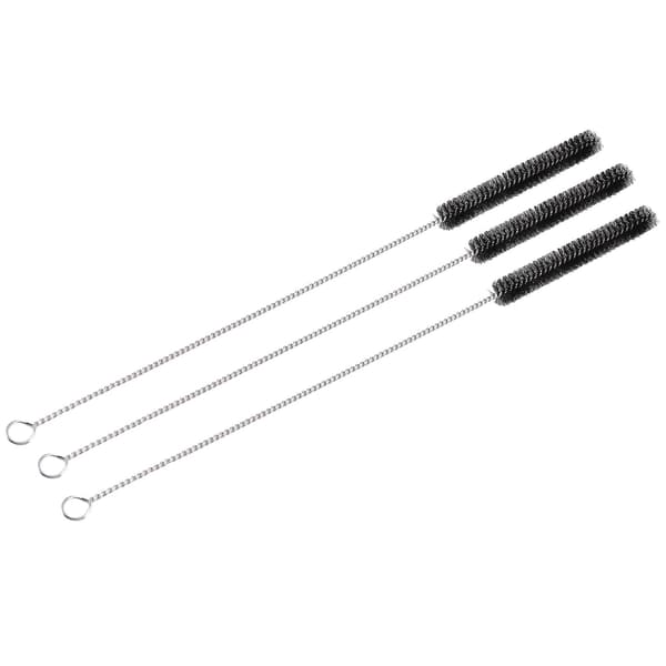 Metal Rørrensningsbørste 28cm Lang 10mm Dia 3stk HAO