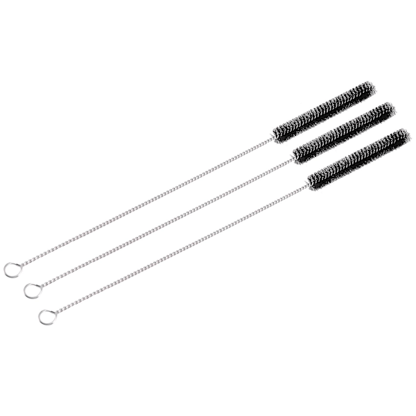 Metallrörrengöringsborste 28cm Lång 10mm Dia 3st HAO